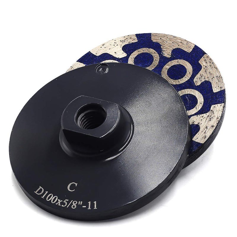 YIJING 4" Diamond Cup Wheel Resin Diamond Grinding Wheel Coarse Grit with Thread 5/8â€œ-11 for Grinding Stone Concrete and Tiles. - Image 4